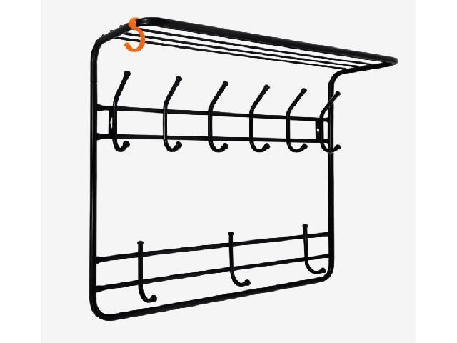 Вешалка 2х ярусная 80 ВСП9